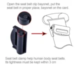 2 PCS SHUNWEI Car Safety Seat Belt Adjuster - Image 6