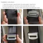 2 PCS SHUNWEI Car Safety Seat Belt Adjuster - Image 7