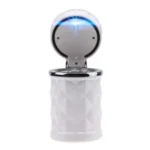 Diamond Facets Car Ashtray with LED Light - Image 3