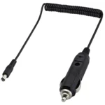 2A 5.5 x 2.1mm DC Power Supply Adapter Plug Coiled Cable Car Charger, Length: 40-140cm - Image 2