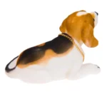 Universal Car Truck Lucky Beagle Dog Doll Shake Head Ornament Vehicle Decor Toy Piggy Bank, with Double Sided Tape - Image 3