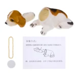 Universal Car Truck Lucky Beagle Dog Doll Shake Head Ornament Vehicle Decor Toy Piggy Bank, with Double Sided Tape - Image 6