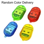 30 PCS Firefly Shape USB 2.0 TF Card Reader, Random Color Delivery(Baby Blue) - Image 4