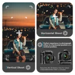 Professional Creates Beautiful Moment Vertical Battery Grip with Infrared Remote for Canon C70DB - Image 7