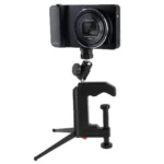 Portable Multi-Function Folding Clamp Tripod for Mini Card Digital Camera(Black) - Image 3