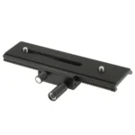 2-way Macro Focus Rail Slider Long-type Tripod Head Plate(Black) - Image 3