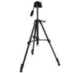YUNTENG Camera Tripod with 3-dimensional Damping Head (VCT-690RM)(Black) - Image 3