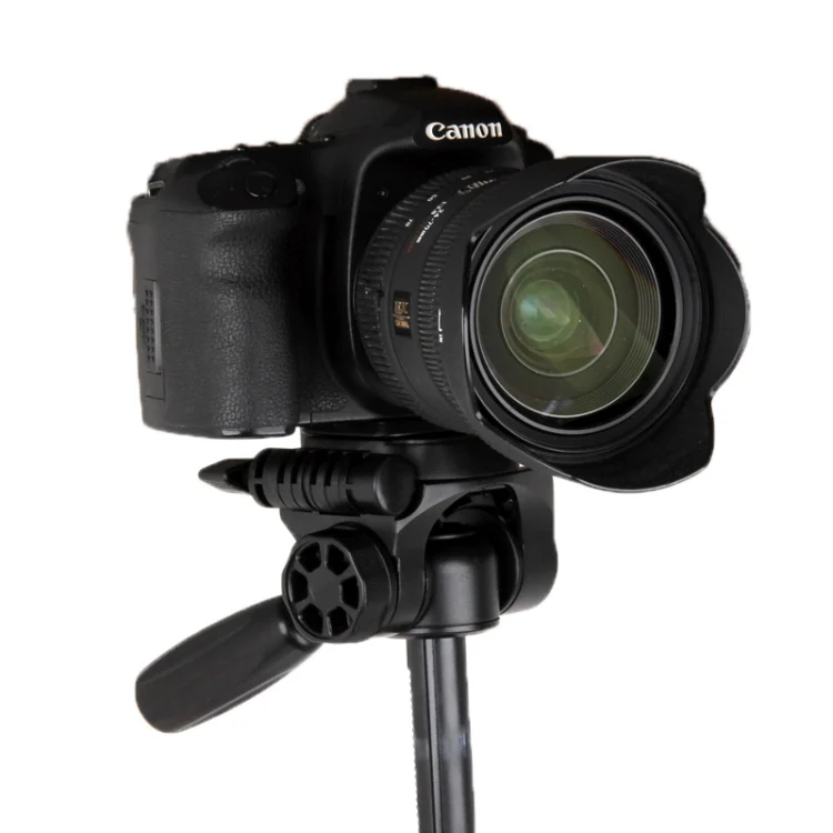 S-DCA-0061_4.webp YUNTENG Camera Tripod with 3-dimensional Damping Head (VCT-690RM)(Black) - Image 5