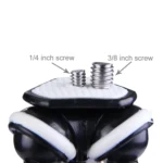 Flexible Grip Digital Camera Tripod (Load: 3kgs)(Black) - Image 4