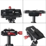 Letspro Adjustable Plate Carbon Fiber Slider Professional Stabilizer for Camera / DV / DSLR / Camcorder (SK-500) - Image 9