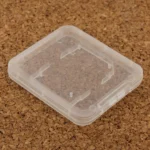 100Pcs Transparent Plastic Storage Card Box for Secure Digital Memory Card / SD Card - Image 3