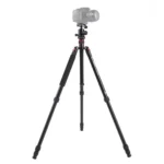 Triopo MT-2504C Adjustable Portable Aluminum Tripod with NB-1S Ball Head for Canon Nikon Sony DSLR Camera