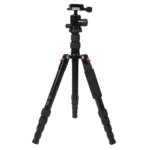 Triopo MT-2505C Adjustable Portable Aluminum Tripod with NB-1S Ball Head for Canon Nikon Sony DSLR Camera - Image 2