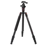Triopo GT-2504X8.C Adjustable Portable Carbon Fiber Tripod with B-1 Aluminum Ball Head for Canon Nikon Sony DSLR Camera - Image 2