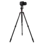 Triopo GT-2504X8.C Adjustable Portable Carbon Fiber Tripod with B-1 Aluminum Ball Head for Canon Nikon Sony DSLR Camera - Image 3
