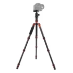 Triopo GT-2505x8.C Adjustable Portable Carbon Fiber Tripod with B-1 Aluminum Ball Head for Canon Nikon Sony DSLR Camera