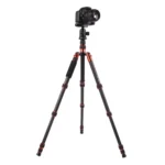 Triopo GT-2505x8.C Adjustable Portable Carbon Fiber Tripod with B-1 Aluminum Ball Head for Canon Nikon Sony DSLR Camera - Image 3