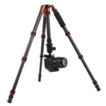 Triopo GT-2505x8.C Adjustable Portable Carbon Fiber Tripod with B-1 Aluminum Ball Head for Canon Nikon Sony DSLR Camera - Image 4