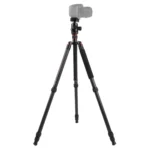 Triopo GT-2804X8.C Adjustable Portable Carbon Fiber Tripod with B-2 Aluminum Ball Head for Canon Nikon Sony DSLR Camera