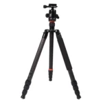 Triopo GT-2804X8.C Adjustable Portable Carbon Fiber Tripod with B-2 Aluminum Ball Head for Canon Nikon Sony DSLR Camera - Image 2