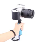 LED Flash Light Holder Sponge Steadicam Handheld Monopod with Gimbal for SLR Camera - Image 9