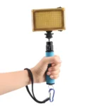 LED Flash Light Holder Sponge Steadicam Handheld Monopod with Gimbal for SLR Camera - Image 10