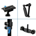 YELANGU S40L 40cm Aluminum Alloy Handheld Stabilizer for DSLR Camera DV - Image 7