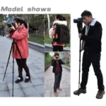 ZOMEI Z688 Portable Professional Travel Magnesium Alloy Material Tripod Monopod with Ball Head for Digital Camera - Image 11