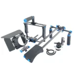 YELANGU YLG1103A-A Dual Handles Camera Shoulder Mount + Camera Cage Stabilizer Kit with Matte Box for DSLR Camera / Video Camera - Image 4