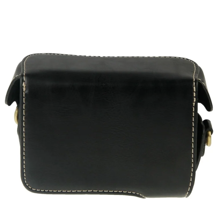S-DCA-2461B_2.webp Retro Style PU Leather Camera Case Bag with Strap for Sony RX100 M3 / M4 / M5 - Image 3