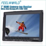 FEELWORLD FW-759 7 inch Slim Design 1280 x 800 Camera Field Monitor HDMI 1080P - Image 2