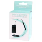 2 in 1 Digital Camera Battery Travel & Car Charger for Panasonic Lumix DMC-LF1 (DMW-BCN10 Battery)(Black) - Image 6