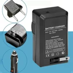 Digital Camera Battery Charger for Panasonic BCG10E(Black) - Image 5