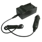Digital Camera Battery Charger for CASIO CNP-60(Black) - Image 4