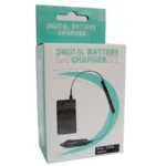 Digital Camera Battery Charger for CASIO CNP-60(Black) - Image 7