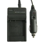 Digital Camera Battery Charger for CASIO CNP40(Black) - Image 5