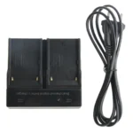 Dual Channel Digital Battery Charger for Sony F550 / F730 / F750 / F960 / F960H, EU Plug(Black) - Image 5