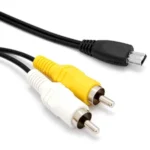 Digital Camera AV Cable for CANON IXUS105IS/ IXUS110IS/IXUS200IS/IXUS210/SD980/SD/1400/SD3500 - Image 2