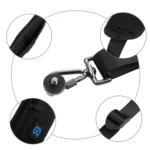 Quick Release Anti-Slip Soft Pad Nylon Single Shoulder Camera Strap with Metal Hook for SLR / DSLR Cameras(Black) - Image 5