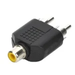 RCA Female to Dual Male Splitters (100 Pcs in One Package, the Price is for 100 Pcs) - Image 4