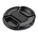 58mm Center Pinch Camera Lens Cap(Black) - Image 2