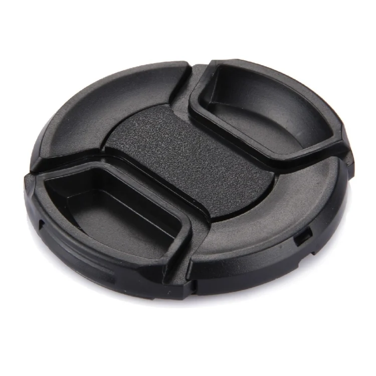 S-DLC-0301_1.webp 58mm Center Pinch Camera Lens Cap(Black) - Image 2