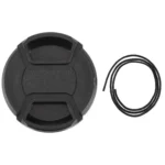 58mm Center Pinch Camera Lens Cap(Black) - Image 4