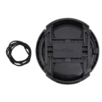 67mm Center Pinch Camera Lens Cap(Black) - Image 3