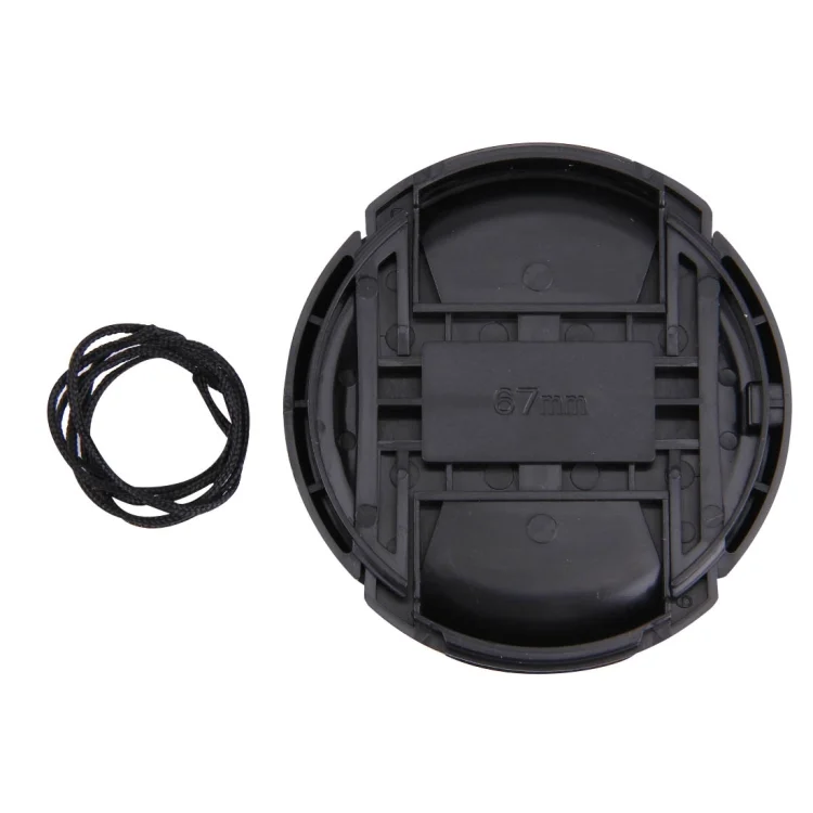 S-DLC-0303_2.webp 67mm Center Pinch Camera Lens Cap(Black) - Image 3
