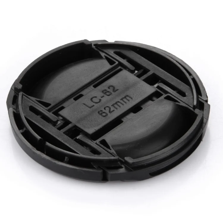 S-DLC-0305_2.webp 62mm Center Pinch Camera Lens Cap(Black) - Image 3