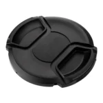 77mm Center Pinch Camera Lens Cap(Black) - Image 2