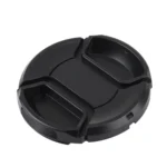 55mm Center Pinch Camera Lens Cap(Black) - Image 3