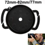 72-82mm / 77mm Center Pinch Camera Lens Cap - Image 2
