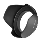 67mm Lens Hood for Cameras(Screw Mount)(Black) - Image 2